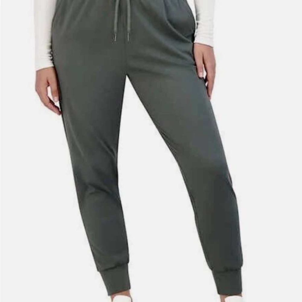 Sage‎ Collective Womens High Rise Jogger Pants Olive Green Size L #2